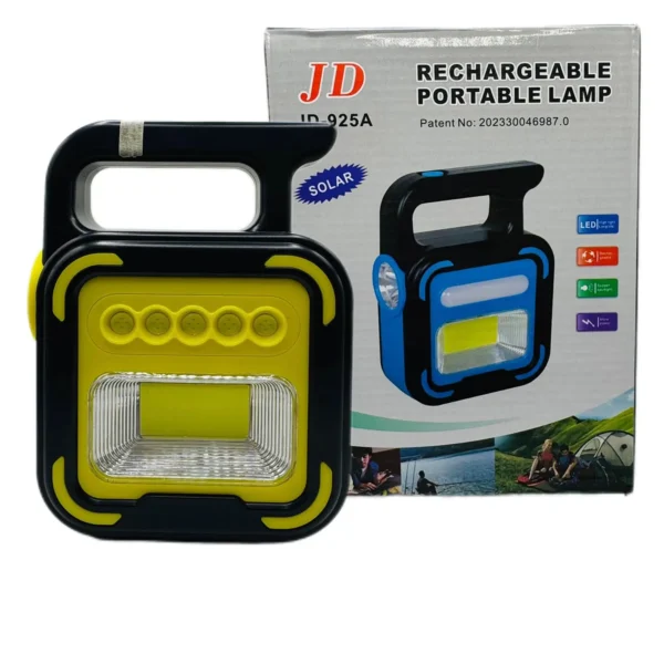 Solar Rechargeable Multifunctional LED Emergency Lamp