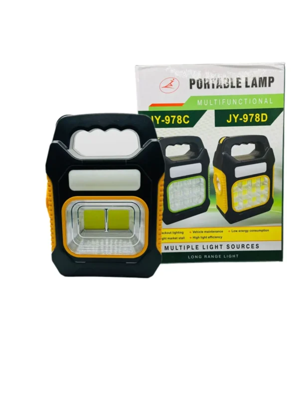 Multifunctional Rechargeable Solar LED Emergency Lamp